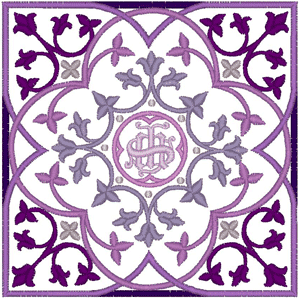 Vintage Ecclesiastical Design 265 Embroidery Design