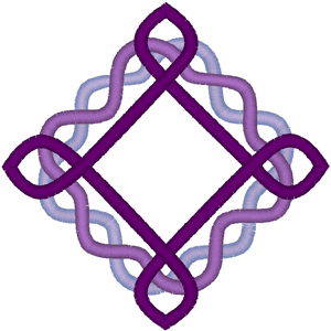 Celtic Frame Embroidery Design