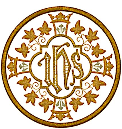 Vintage Ecclesiastical Design 1001 Religious Machine Embroidery Design