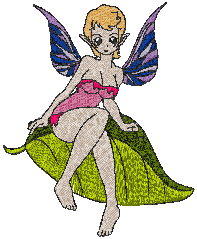 Woodland Fairy Embroidery Design