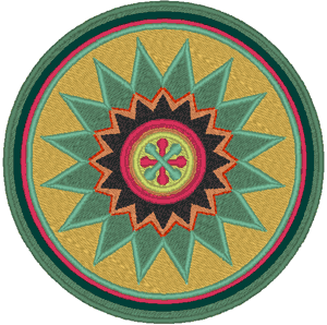 Native American Tribal Symbol 7 Embroidery Design