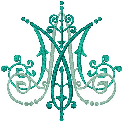 Mega Auspice Maria #5 Embroidery Design