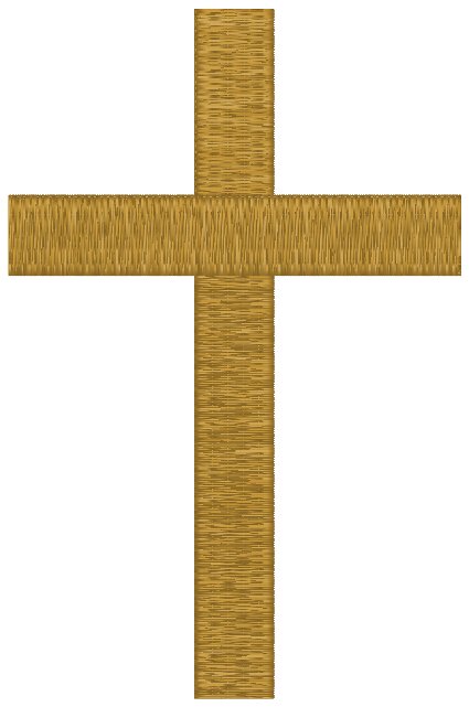 Latin Cross Embroidery Design