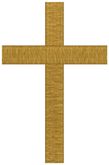 Machine Embroidery Design: Latin Cross