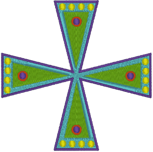 Native American Tribal Symbol 1 Embroidery Design