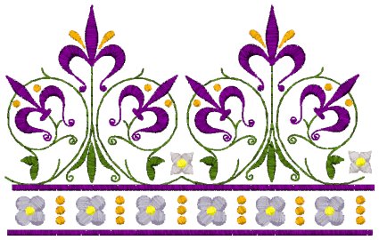 Mega Vintage Ecclesiastical Design 203 Embroidery Design