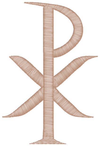 Chi Rho #11 Embroidery Design