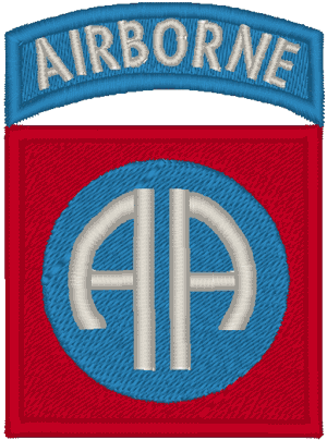 82nd Airborne Design Embroidery Design