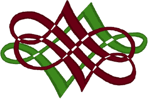 Filigree Scroll Element Embroidery Design