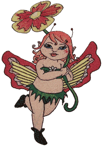 Pasha Fairy Embroidery Design