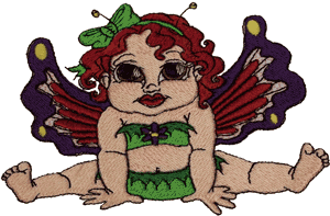 Kizzea Fairy Embroidery Design