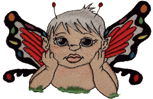 Sim Fairy Embroidery Design