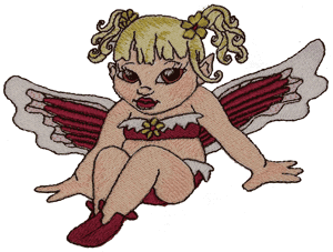 Sela Fairy Embroidery Design