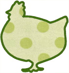 Mother Hen Applique Embroidery Design