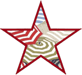 Applique Machine Embroidery Designs: 5 Pointed Star Applique