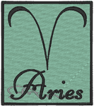 Aries #2 Embroidery Design