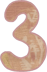 Machine Embroidery Designs: Applique Alphabet 3