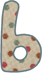 Machine Embroidery Designs: Applique Alphabet Lowercase B