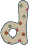 Machine Embroidery Designs: Applique Alphabet Lowercase D