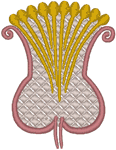 Deco Art Tulip #2 Embroidery Design