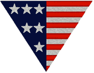 Machine Embroidery Designs: Triangle Stars & Stripes