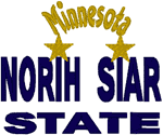 Minnesota: The North Star State Embroidery Design
