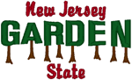 New Jersey: The Garden State Embroidery Design
