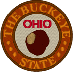 Ohio: The Buckeye State Embroidery Design