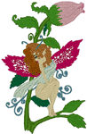 Crystobel: The Rosebud Fairy Embroidery Design