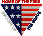 Machine Embroidery Designs: Home of the Free #3