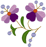 Kalocsa Folk Art Flowers Embroidery Design