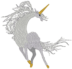 Wild & Free Unicorn Embroidery Design