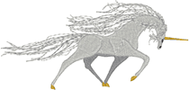 Machine Embroidery Design: Unicorn Protector