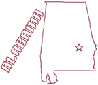 Machine Embroidery Designs: Redwork Alabama