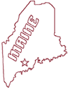 Machine Embroidery Designs: Redwork Maine