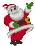 Machine Embroidery Designs: Tiny Santa 2