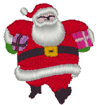 Machine Embroidery Designs: Tiny Santa 5