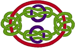 3 Color Celtic Knot Embroidery Design