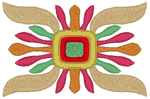 Native American Tribal Symbol 16 Embroidery Design
