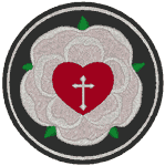 Luther Rose Embroidery Design