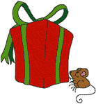My Christmas Present Embroidery Design