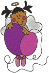 Machine Embroidery Designs: Party Angels 5