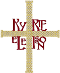 Kyrie Eleison Embroidery Design