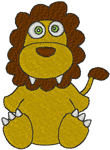 Machine Embroidery Designs: Littlebit: Moomba the Lion