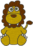 Machine Embroidery Designs: Minibit: Moomba the Lion