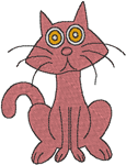 Machine Embroidery Designs: Littlebits: Mabel the Kitten