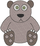 Machine Embroidery Designs: Littlebits: Teddy the Bear