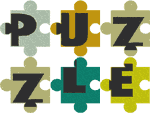 Puzzle Piece 2-Color Alphabet Embroidery Design