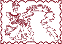 Machine Embroidery Designs: Miss Helena