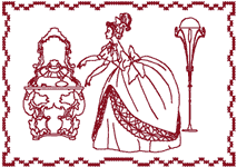 Machine Embroidery Designs: Miss Abigail